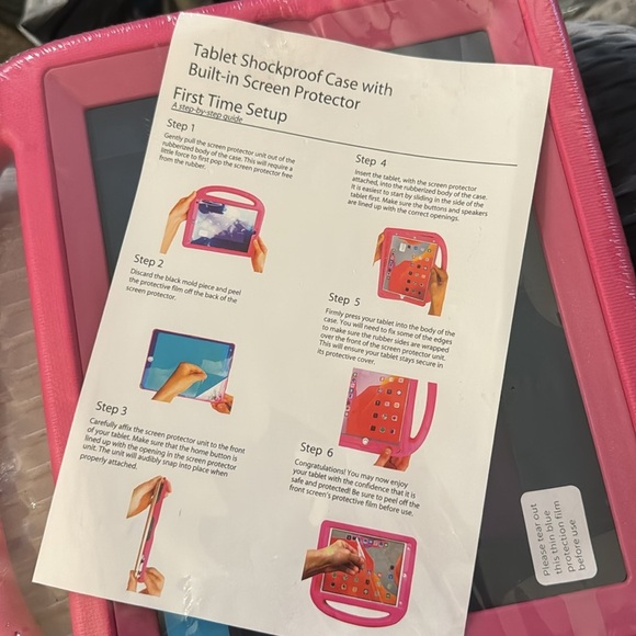 SUPLIK Kids Case for iPad 4th Generation iPad‎ Case with Screen Protector, - Picture 5 of 5